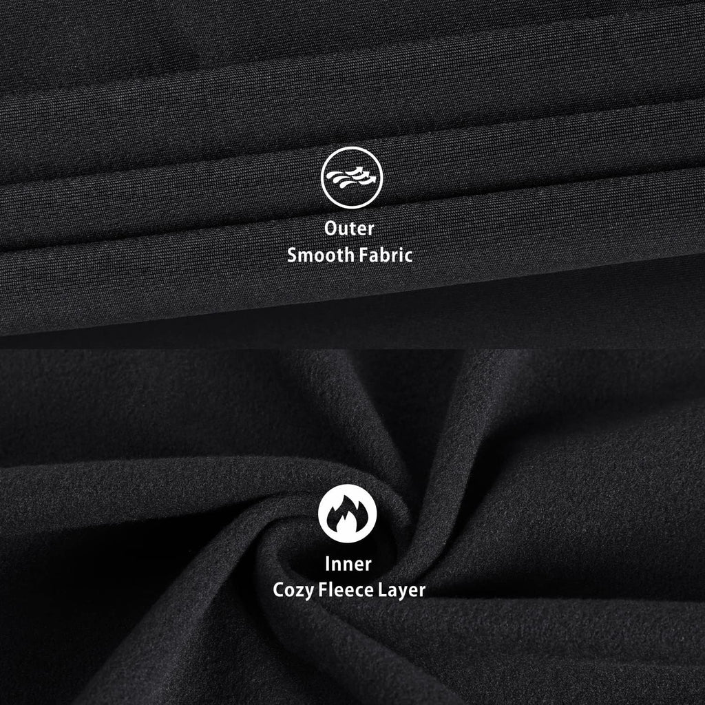 Thermal Underwear for Men Long Johns Fleece Lined Winter Warm Base Layer Set Bottom Top for Cold Weather