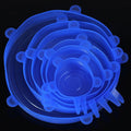Silicone Stretch Lids Reusable Universal round Square Silicone Food Wrap Bowl Pot Lid Silicone Cover Pan Cooking Kitchen Stuff