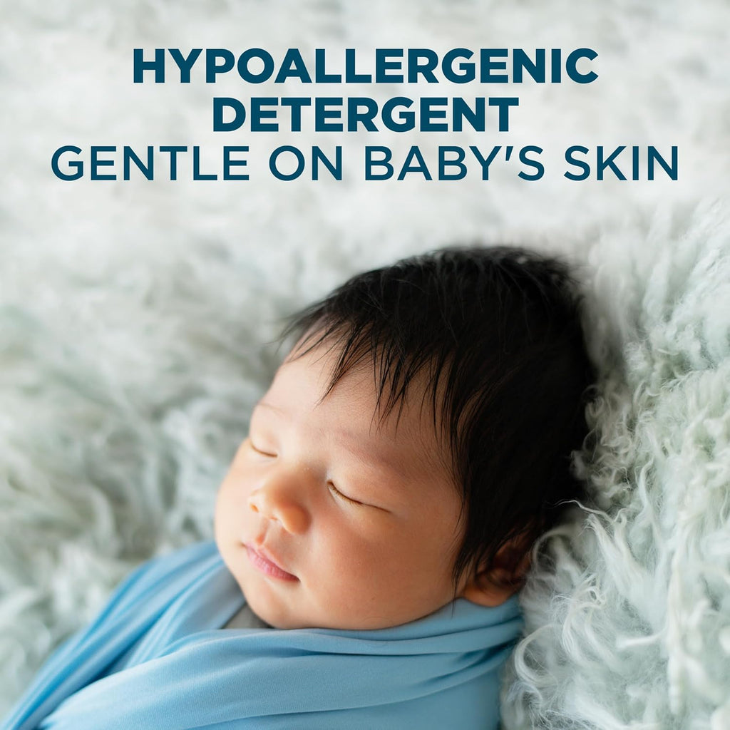Baby, 77 Loads Hypoallergenic Liquid Laundry Detergent, 100.5 Fl Oz