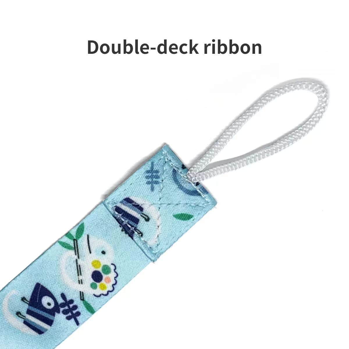 5 Pack Silicone Pacifier Clips for Boys and Girls Newborn