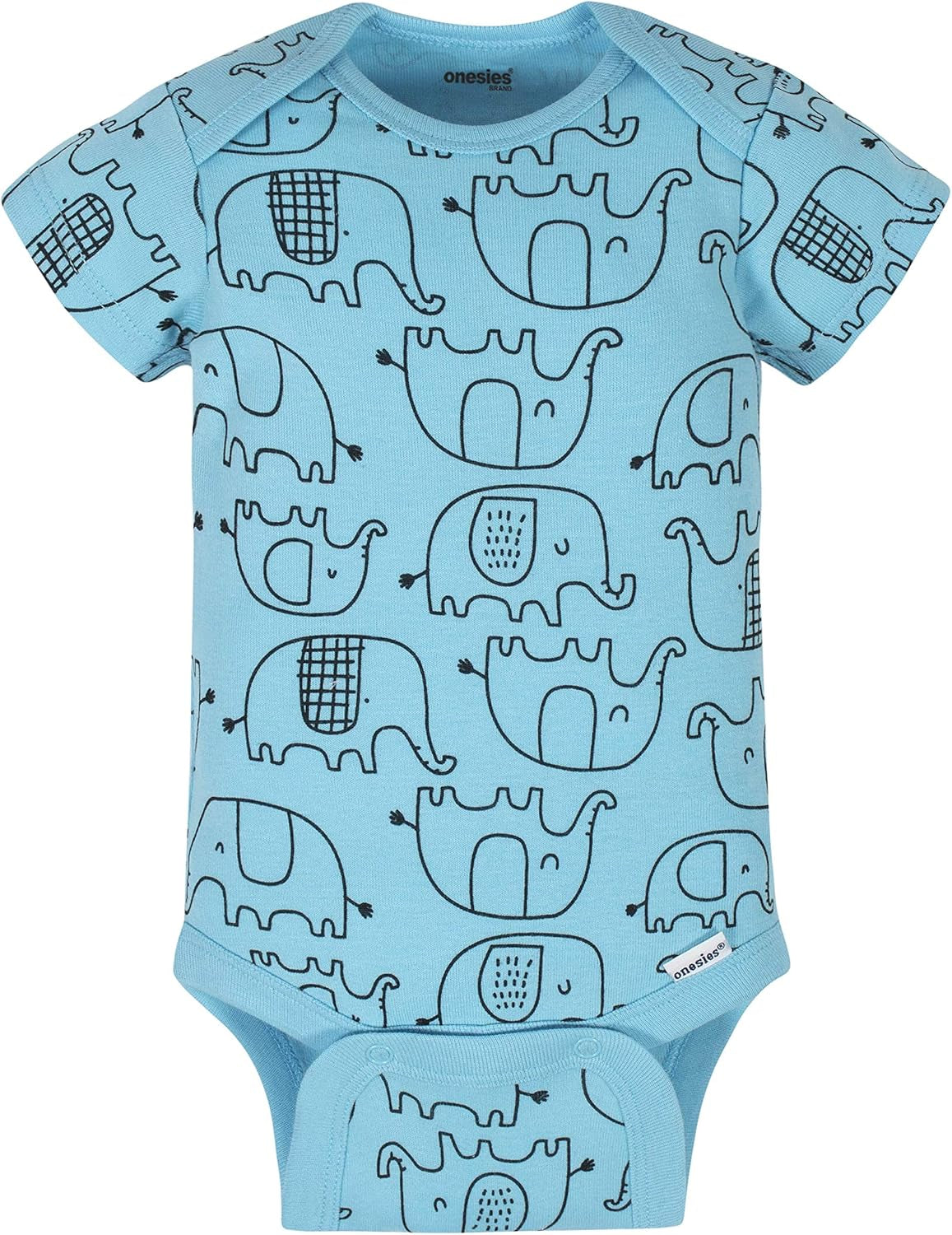 Baby 8-Pack Short Sleeve Mix & Match Bodysuits