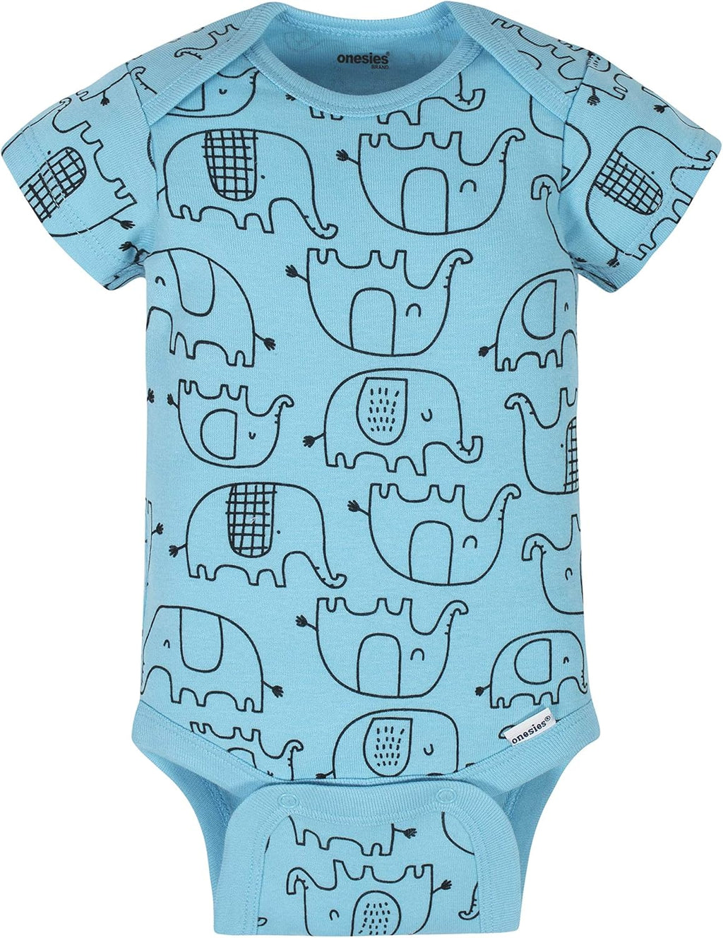 Baby 8-Pack Short Sleeve Mix & Match Bodysuits