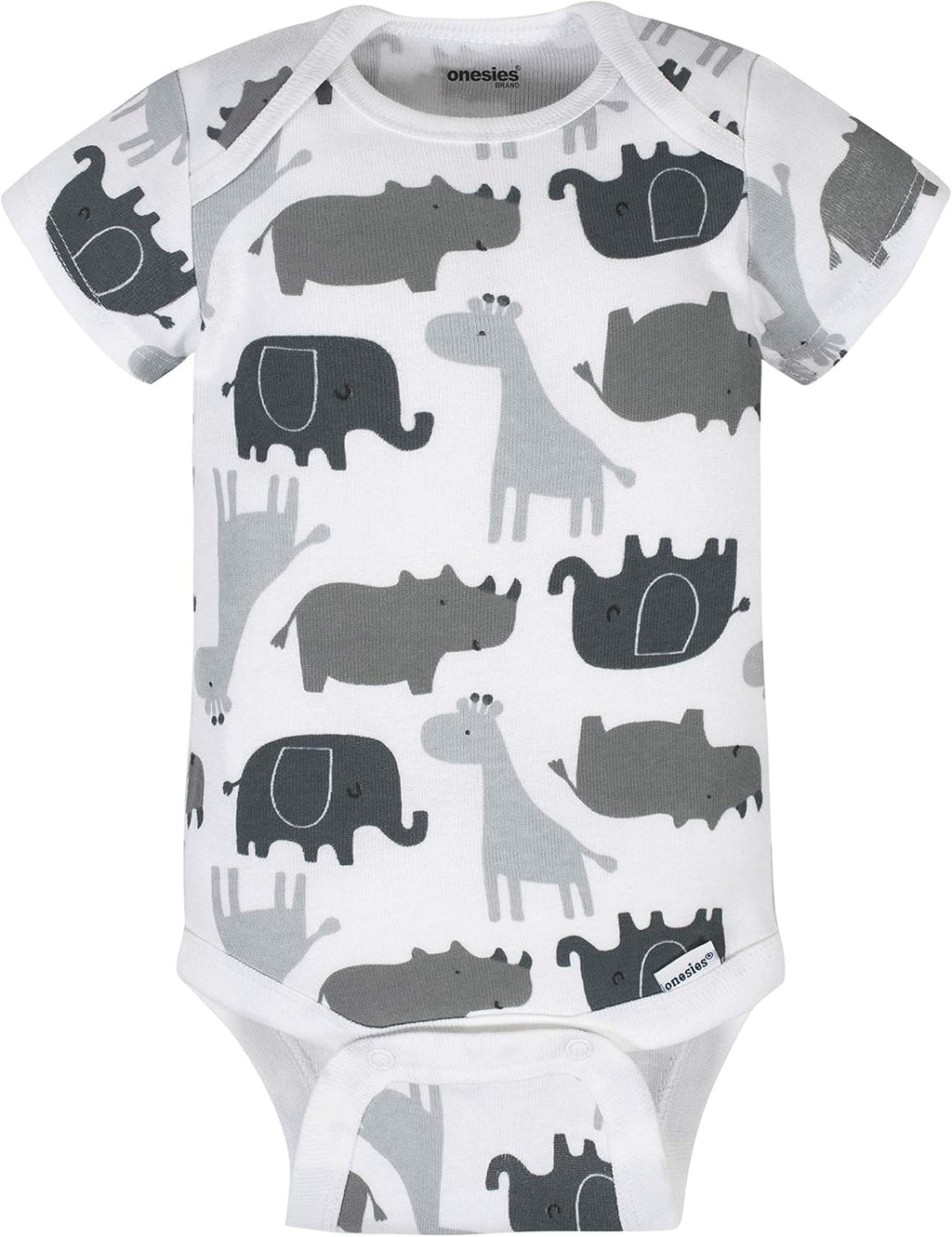 Baby 8-Pack Short Sleeve Mix & Match Bodysuits